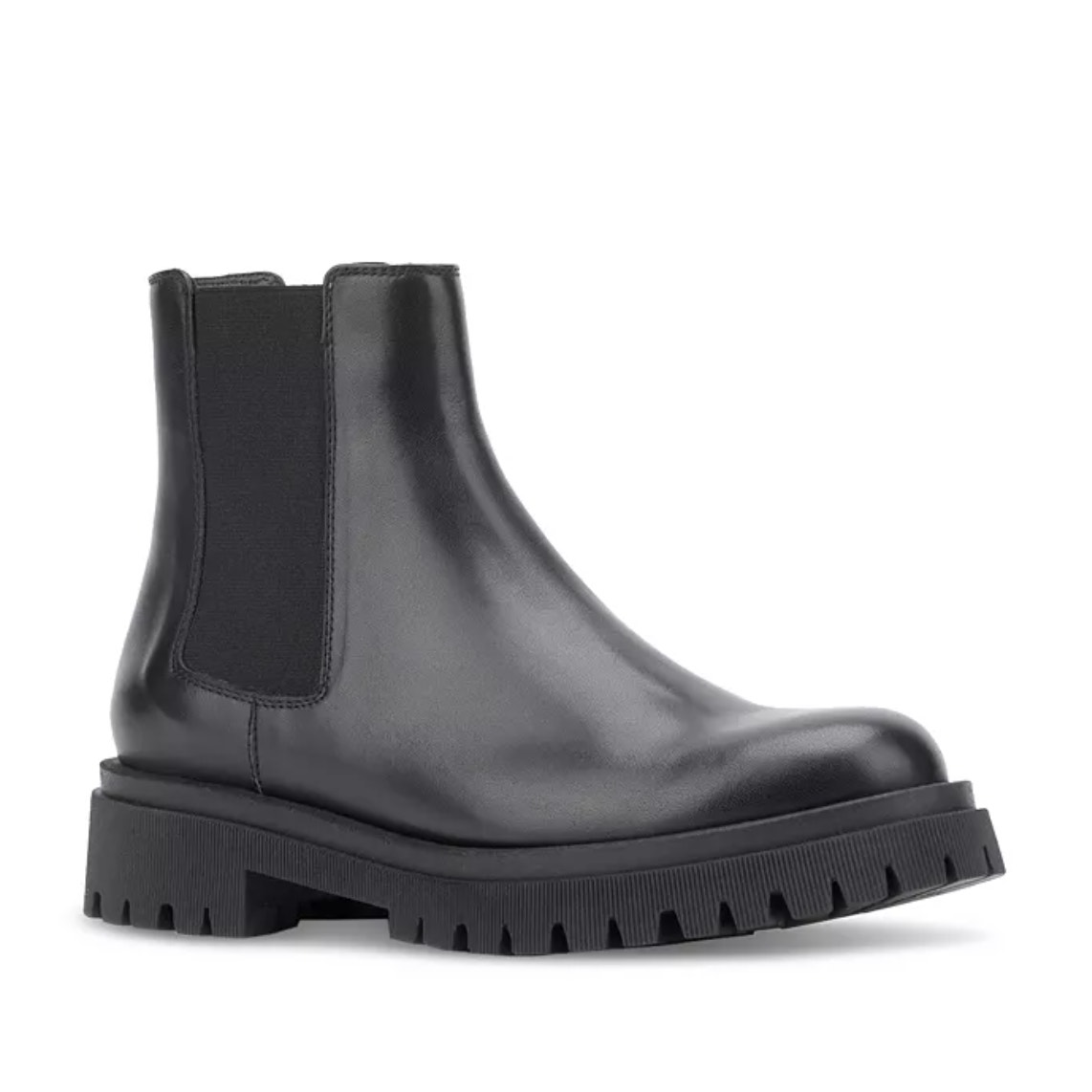 Aquatalia Women's Olessa Pull On Leather Chelsea Boots In Black Sz Us 7m